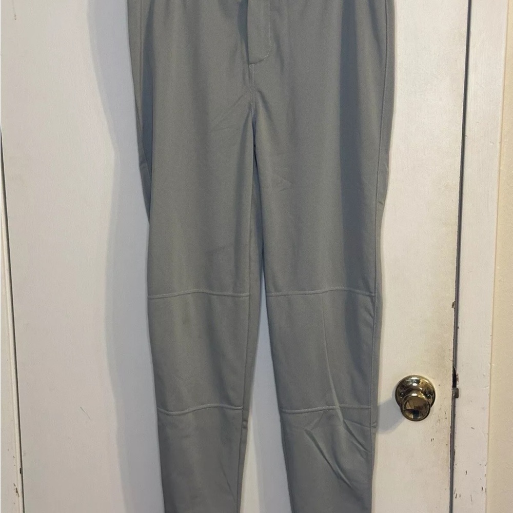NWT New Marucci Men's On Base Core Baseball Pants- Adult XL Gray Tapered